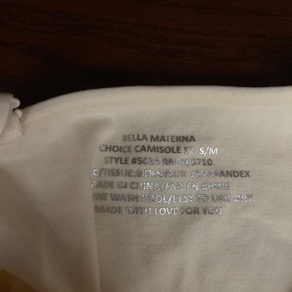 NWOT Bella Materna Choice Double Pumping Camisole - Picture 5 of 5